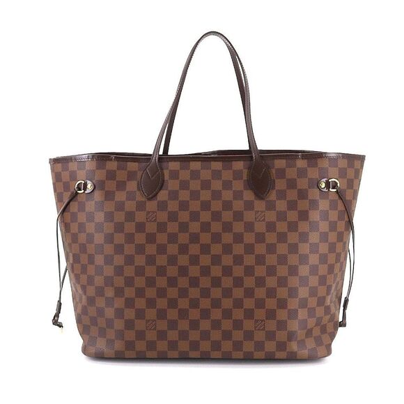 Louis Vuitton Damier Neverfull GM Tote Bag Ebene Cerise - Picture 1 of 8